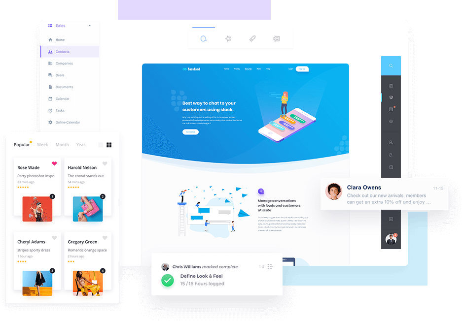 Landing pages incluidas en Paid Media Anunzi