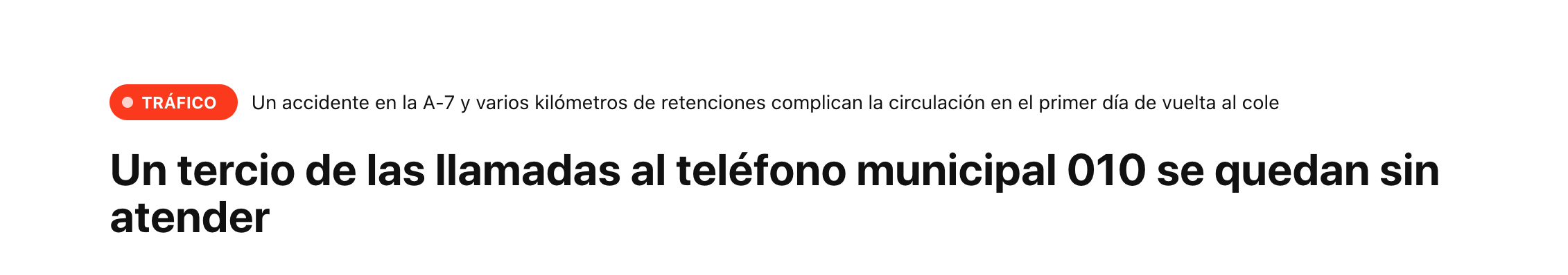 Noticia ayuntamiento atención telefónica